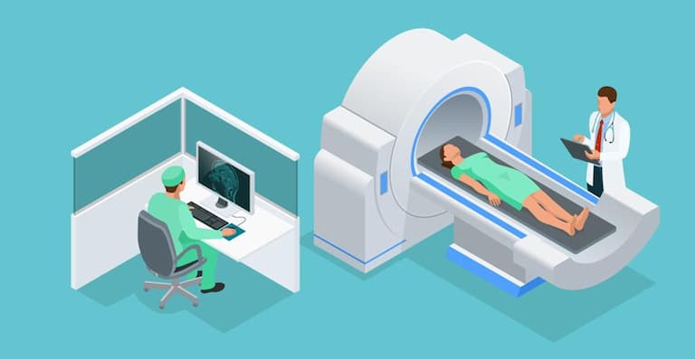 Chụp CT hoặc MRI có thể giúp phát hiện hẹp ống sống