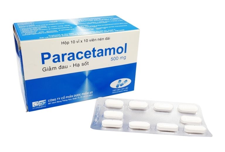 Thuốc giảm đau Paracetamol 500mg