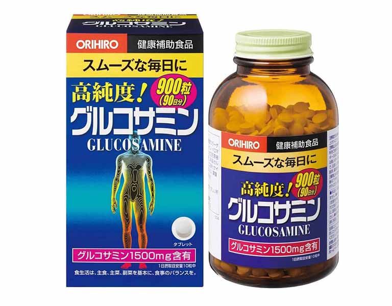 Glucosamine Orihiro là viên uống hỗ trợ điều trị thoát vị đĩa đệm có tính an toàn cao