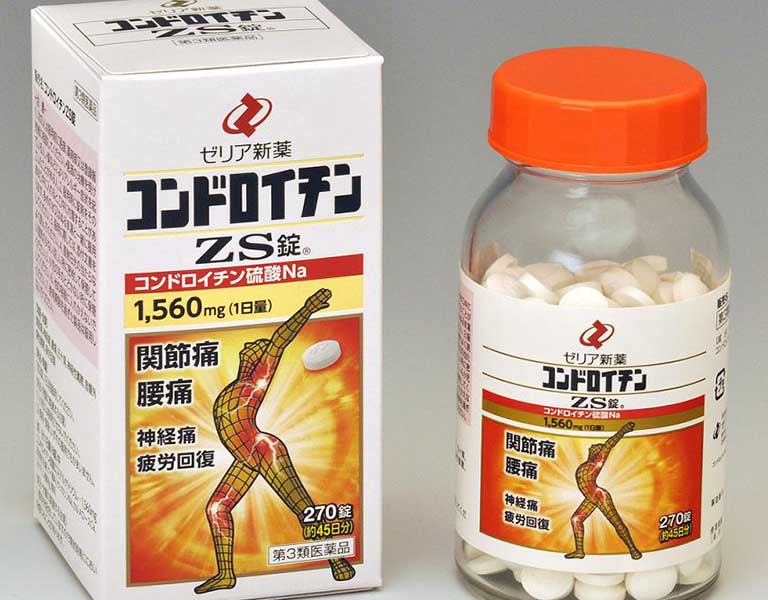 Thuốc thoát vị đĩa đệm Nhật Bản ZS Chondroitin có dạng viên uống sử dụng dễ dàng