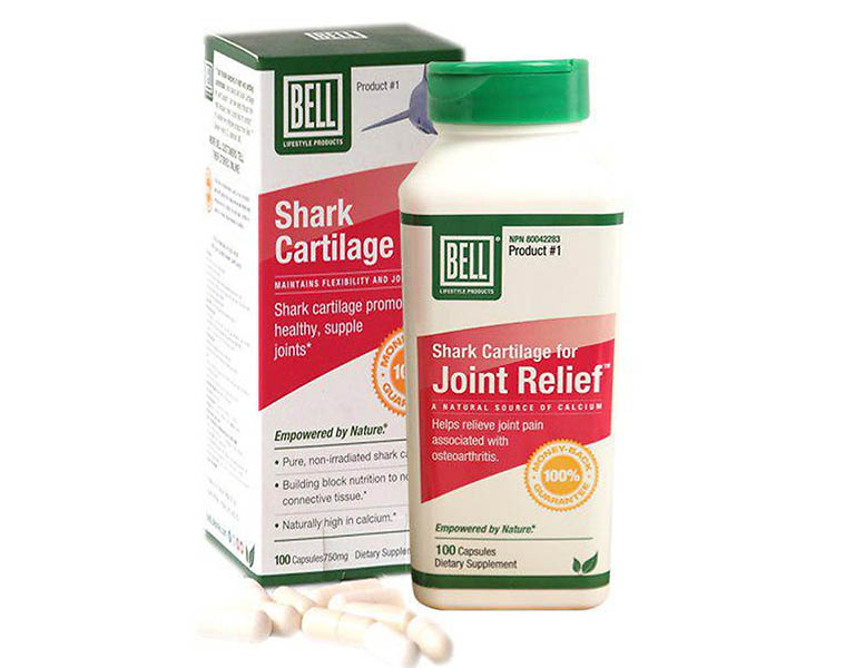 Thuốc trị thoái hóa cột sống lưng Bell Shark Cartilage được bào chế từ thành phần tự nhiên