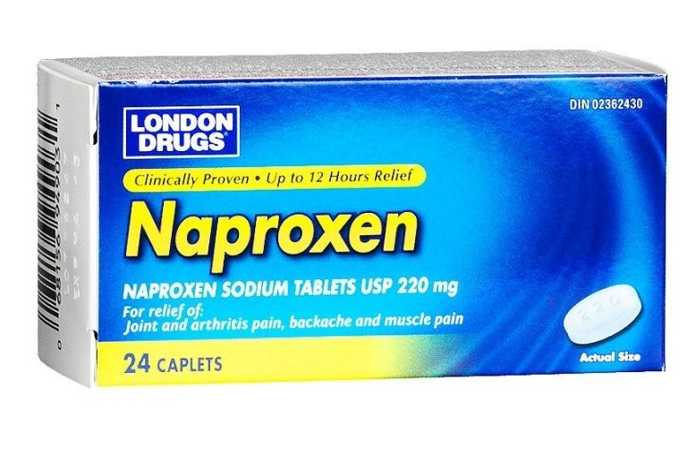 Naproxen là loại thực phẩm chức năng ức chế khả năng gây viêm trong cơ thể
