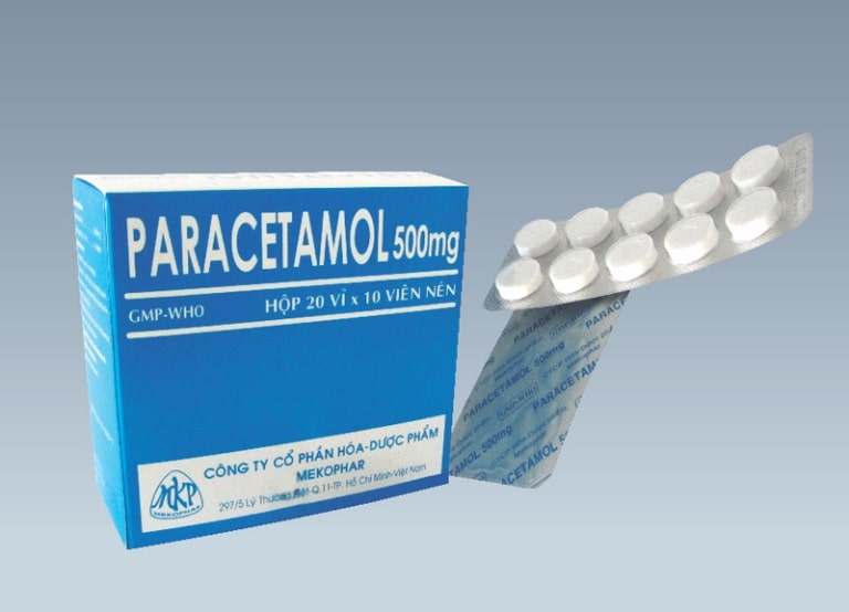 Paracetamol được dùng giảm đau trong nhiều trường hợp bệnh lý