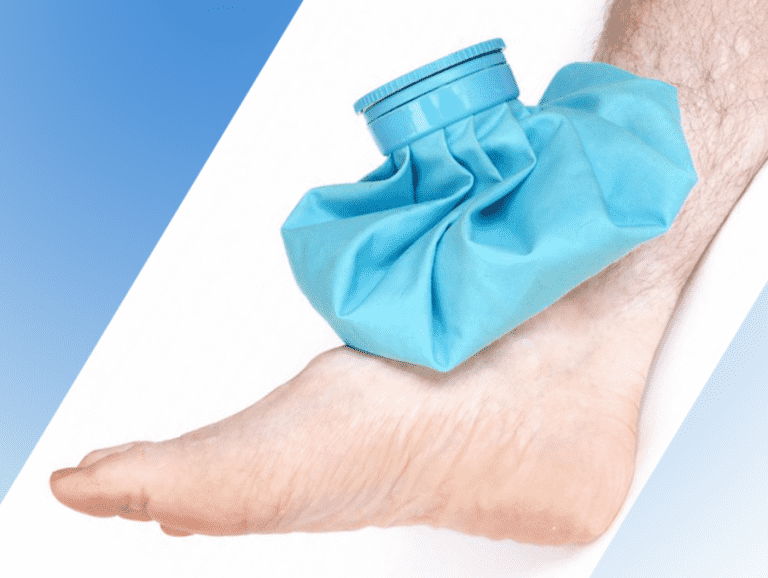 Người bệnh có thể cải thiện triệu chứng viêm bao hoạt dịch khớp cổ chân bằng một số biện pháp tự chăm sóc tại nhà 