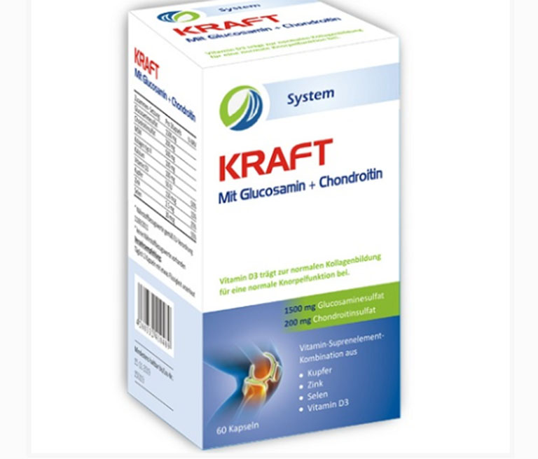 Thuốc Glucosamine Chondroitin Kraft mang lại tác dụng phục hồi nuôi dưỡng sụn khớp