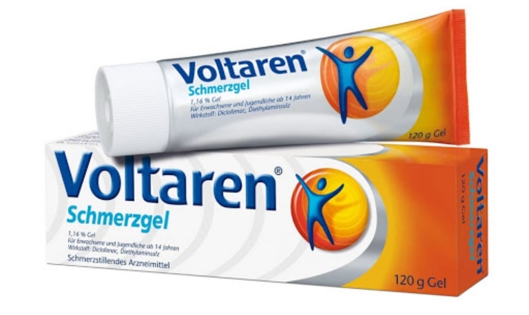 Thuốc chữa viêm khớp của Đức dạng bôi Voltaren Schmerzgel Forte rất dễ sử dụng, giảm đau nhức nhanh