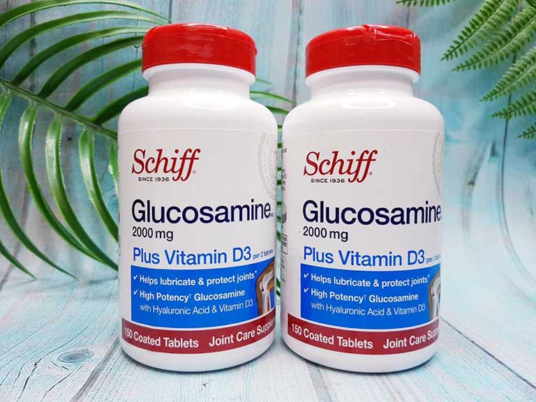 Sử dụng thuốc Schiff Glucosamine 2000 giúp bổ sung acid hyaluronic 