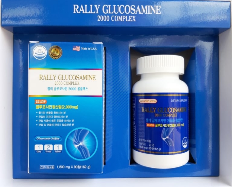 Thuốc Rally Glucosamine 2000 Complex khá nổi tiếng trên thị trường