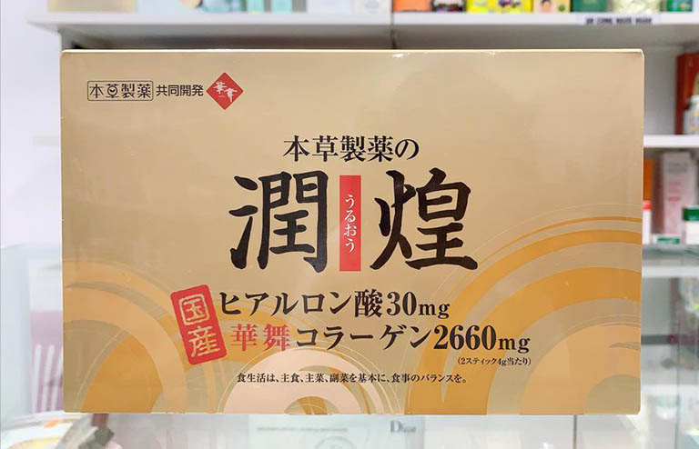 Sản phẩm hỗ trợ điều trị loãng xương của Nhật Collagen Hanamai Gold
